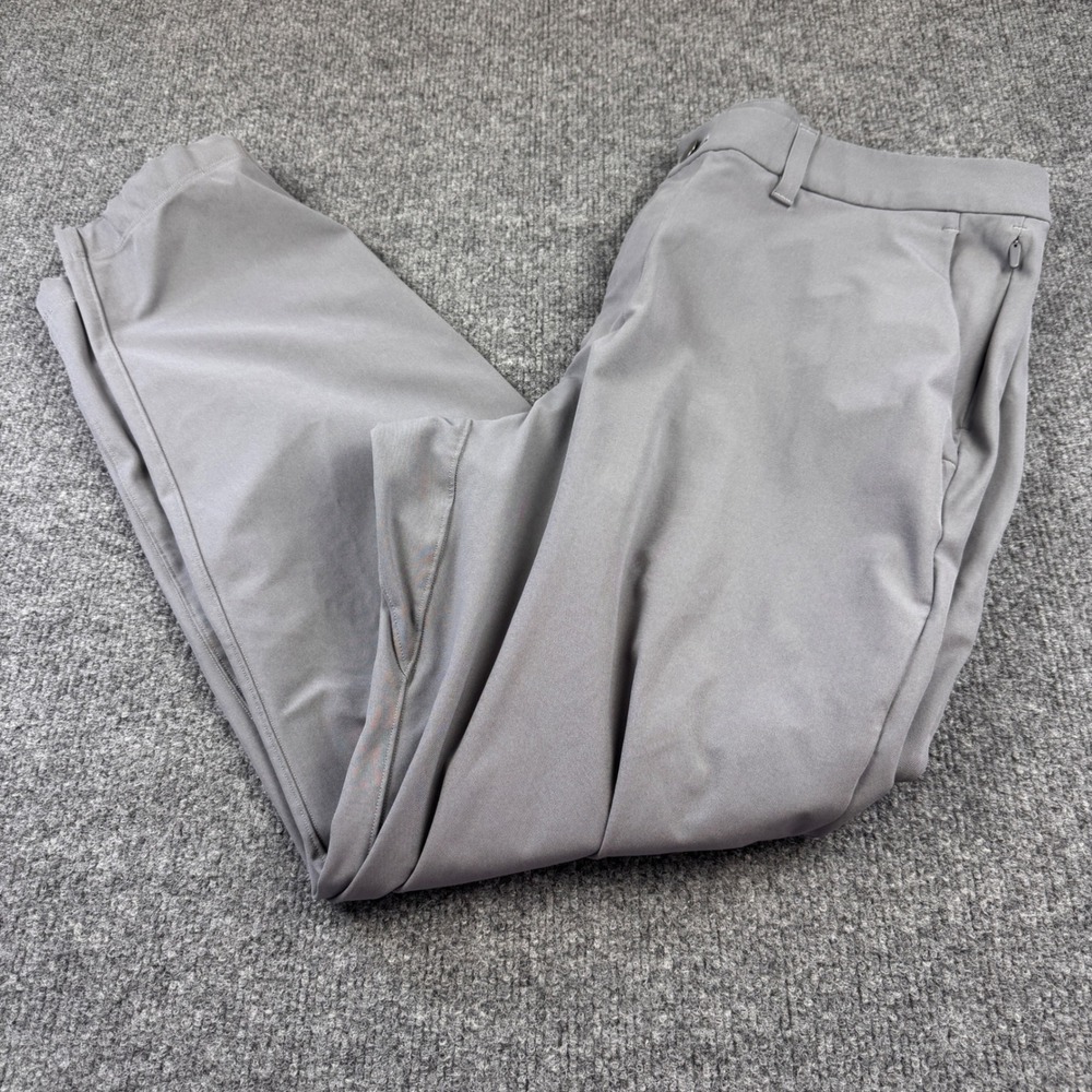 Lululemon Commission Pant Classic Mens 34 Grey Technical Chino Trousers